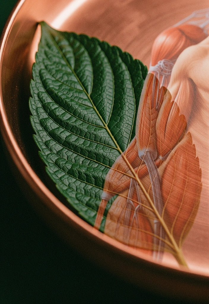 Organic leaf texture
